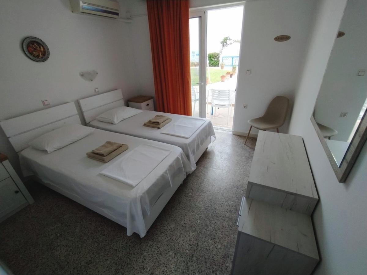 ארכאנגלוס Antonios Apartments Stegna מראה חיצוני תמונה